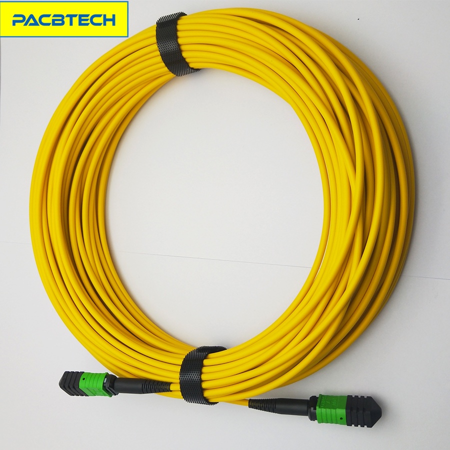 12Fibers,SMF OS1 G657A1,A/B/C Type,12C MPO/APC Female to MPO APC 3M 3.0mm LSZH Mini Round Cable Fibe