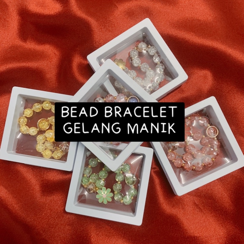 ผู้หญิง BRACELET BEAUTIFUL BRACELET GELANG GELANG MANIK GELANG