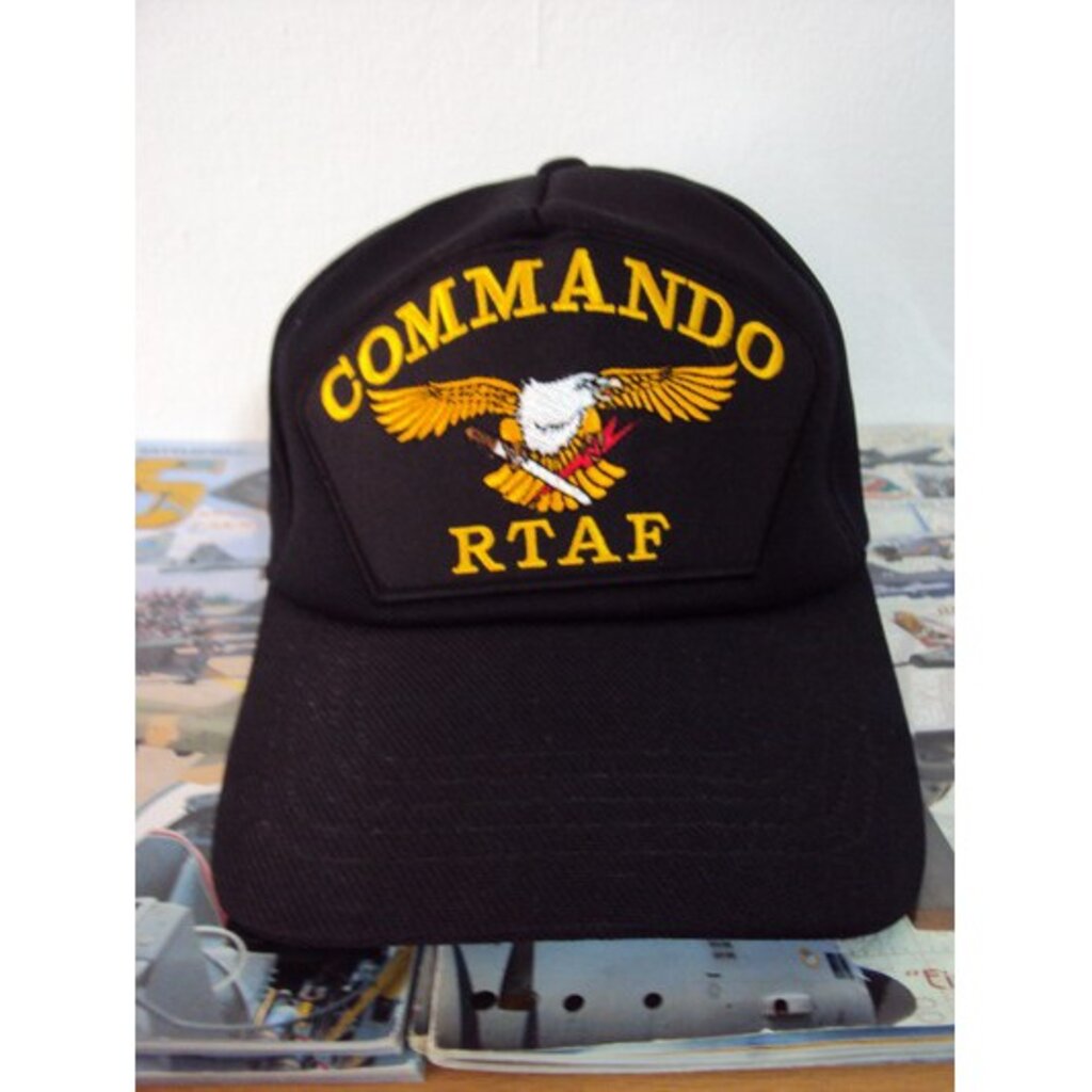 หมวกคอมมานโดทหารอากาศ Commando Royal Thai Air Force สีกรมท่า