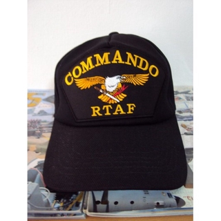 หมวกคอมมานโดทหารอากาศ Commando Royal Thai Air Force สีกรมท่า