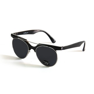 AJ Morgan Encino Sunglasses Black, Black Lens แว่นกันแดด สีดำเลนส์ดำ