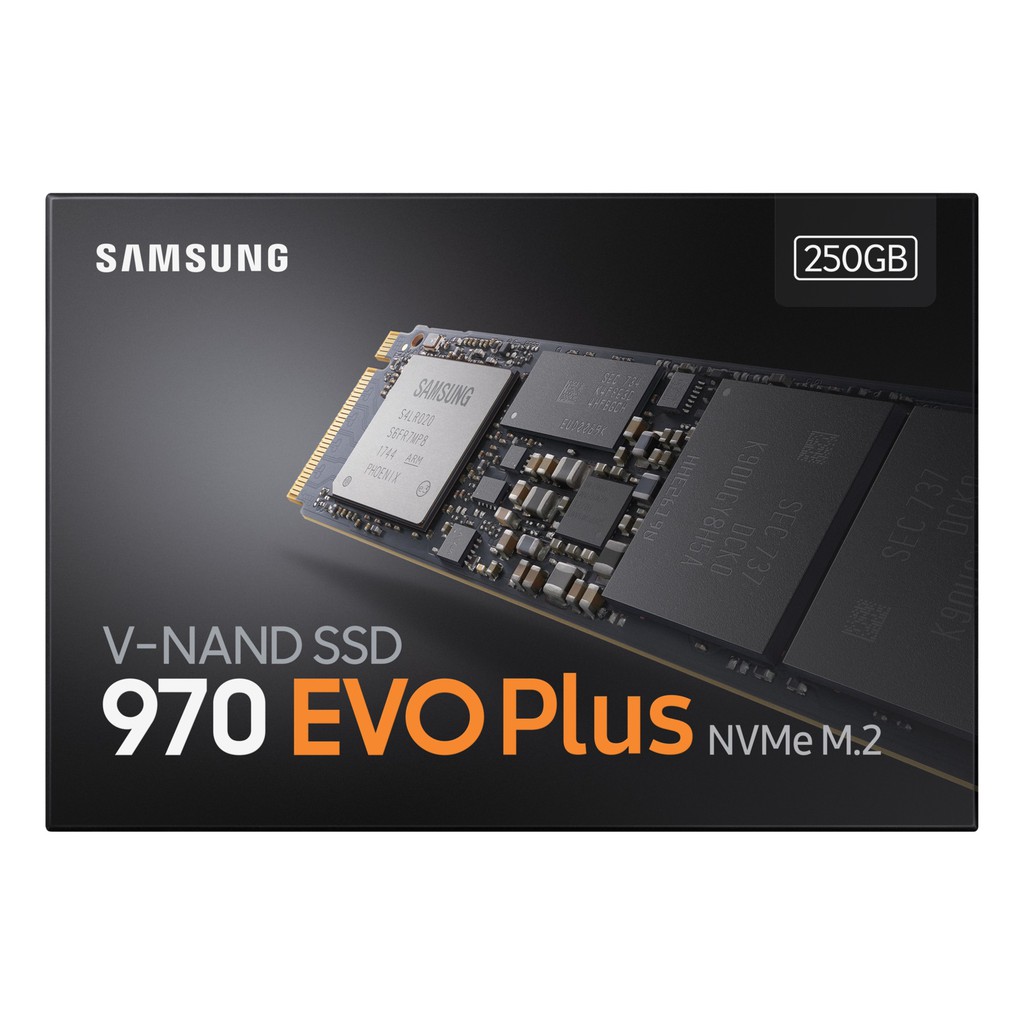 Samsung SSD 970 EVO PLUS M.2 PCIe - 250GB