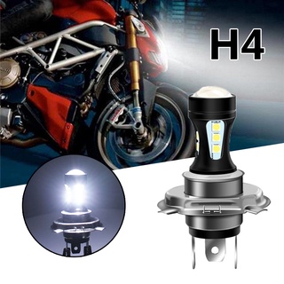 หลอดไฟตัดหมอก LED H4 12V 6000K สีขาว สําหรับรถยนต์ รถบรรทุก รถพ่วง รถพ่วง รถออฟโร้ด