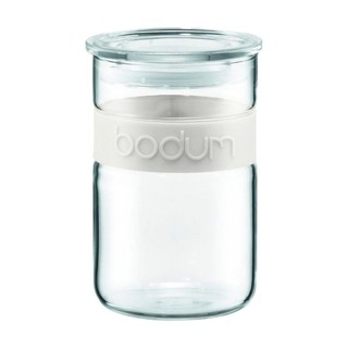 BODUM ขวดโหลสำหรับเก็บอาหารแห้ง ขนาด 0.6 ลิตร สีขาว