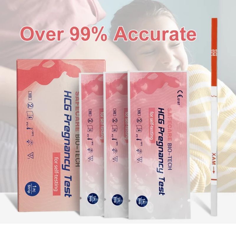 ที่ตรวจครรภ์ Safecare Bio-tech ☑️ผ่านการรับรอง 🇬🇧United Kingdom🇬🇧 อุปกรณ์ตรวจการตั้งครรภ์ ที่ตรวจท้อง HCG Pregnancy test
