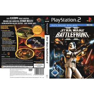 แผ่นเกมส์ PS2 Star Wars - Battlefront II   คุณภาพ ส่งไว (DVD)