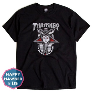 เสื้อยืดขายดี!Lint9 {พร้อมส่ง เสื้อยืดแขนสั้น พิมพ์ลาย Shaus Thrasher Goddess Snake Demon พลัสไซซ์ ของขวัญวันเกิด สําหรั