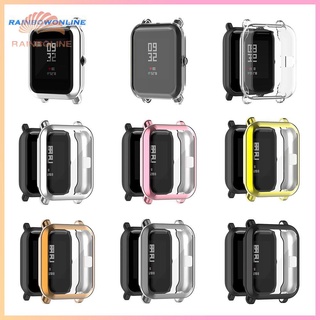 Rain เคสนาฬิกาข้อมือ Tpu สําหรับ Amazfit Gts2 Mini / Pop Pro Smart Watch