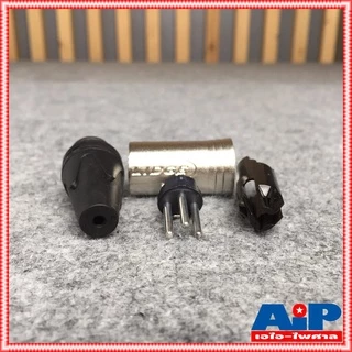 แพ็ค10ตัว LIDGE YM-002A CANNON แจ็ค XLR ตัวผู้ 3 ขา ท้ายยาง สำหรับเข้าสาย รุ่น YM002A เอไอ-ไพศาล