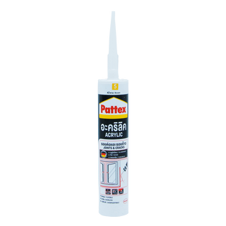 🔥สินค้าขายดี!! อะคริลิกยาแนว PATTEX รุ่น 1911114 ขนาด 450 มล. สีน้ำตาล Chemicals