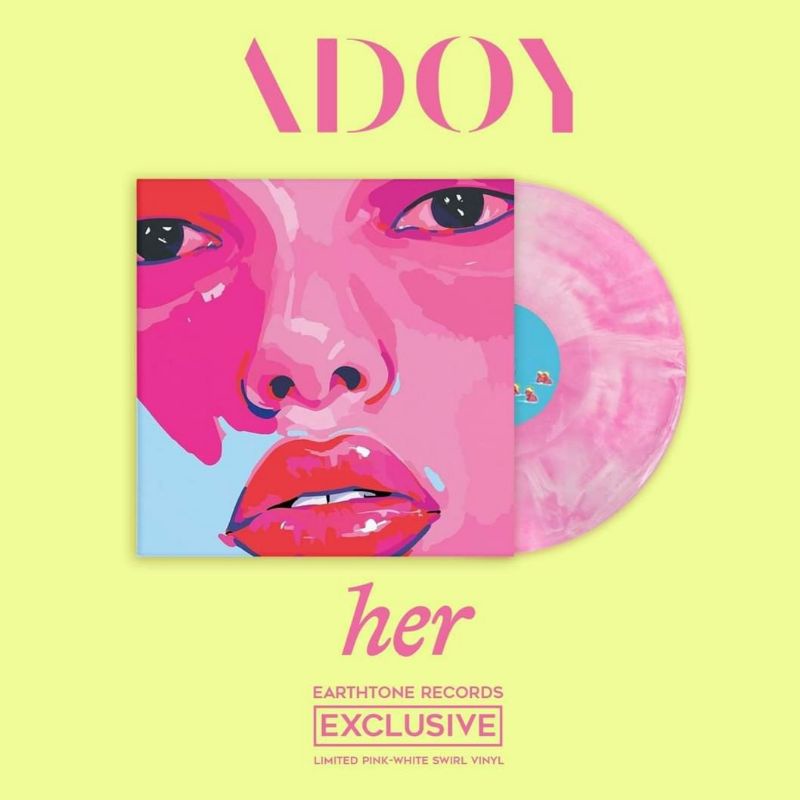 ■มือ1 ADOY : herEarthtone Records Exclusive
Color : Pink-White Swirl Vinyl
Limited : 500 Copied (Tha
