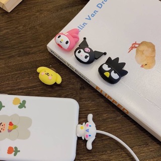 Cable bite ตัวงับสาย ส่งจากไทย🇹🇭 sanrio my melody cinnamonroll pompompurin badbad kuromi