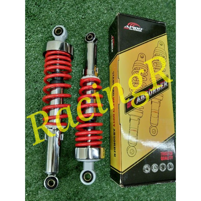 * ชุด YAMAHA RXZ STD REAR ABSORBER 330MM สีแดง APIDO