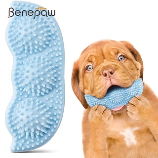 Benepaw ของเล่นเคี้ยวยางนิ่ม แบบพกพา ปลอดสารพิษ ทําความสะอาดฟัน สําหรับฝึกสัตว์เลี้ยง สุนัข