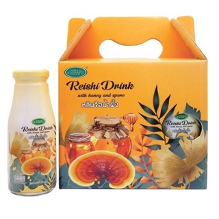 Dr. Surapol Reishi Drink With Honey &amp; Spore น้ำเห็ดหลินจือน้ำผึ้ง สูตรผสมสปอร์ ตรา ดร.สุรพล (220ml x 6 Bottles) Supurra