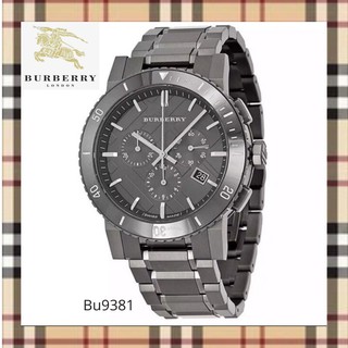 Burberry Chronograph Gunmetal dial BU9381