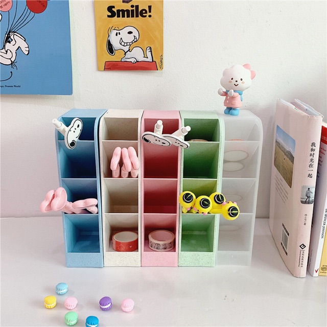 พร้อมส่ง คอนโดปากกา กล่องใส่ปากกา ชั้นใส่ปากกา