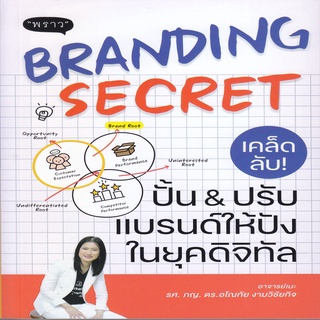 หนังสือ Branding Secret เคล็ดลับปั้นปรับแบรนด์ให้ปังในยุคดิจิทัล