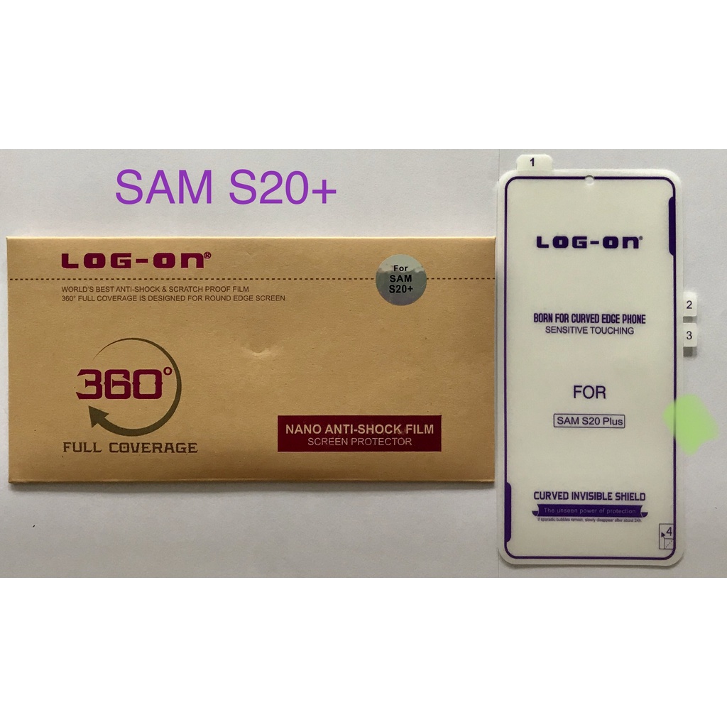 LOG ON ANTISHOCK SAMSUNG S20 PLUS ANTI SCRATCH JELLY