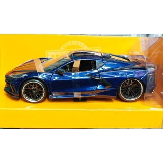 โมเดลรถเหล็ก สเกล 1:24 CHEVROLET CORVETTE STINGRAY