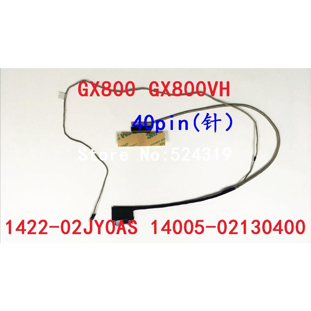 สาย LCD แล็ปท็อปใหม่สําหรับ ASUS GX800 GX800VH 1422-02JY0AS 14005-02130400 สาย Lvds