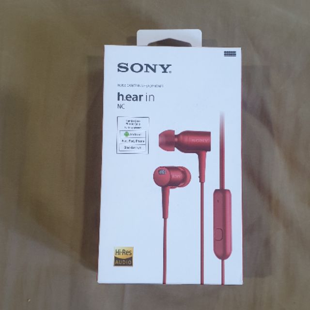 ส่งต่อ ของแท้ หูฟัง Sony h.ear in NC MDR-EX750NA มีระบบตัดเสียงรบกวน (Noise Cancelling)