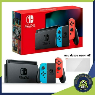 เครื่อง Nintendo Switch Neon รุ่นแบตอึด (Nintendo Switch Console Gen2)(Nintendo switch game)(เครื่อง Switch สีนีออน)