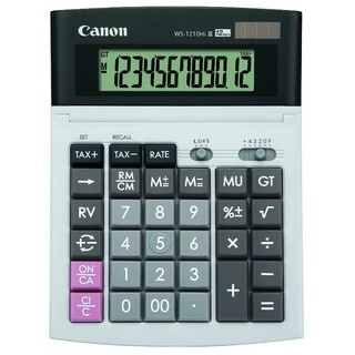 เครื่องคิดเลข Canon WS-1210Hi III 12หลัก **ปรับระดับหน้าจอได้