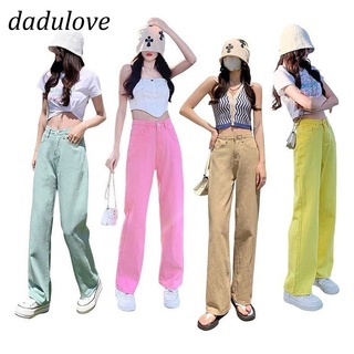 DaDulove💕 2022 New Niche Jeans Loose Slim Straight Casual Wide Leg Pants Fashion plus Size Womens Clothing