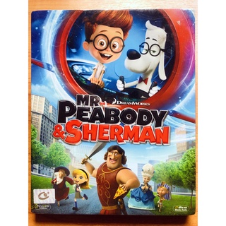 Mr. Peabody &amp; Sherman ผจญภัยท่องเวลากับนายพีบอดี้และเชอร์แมน Blu-ray บลูเรย์ แท้ ซับไทย เสียงไทย