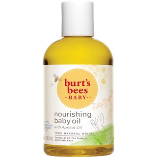 [พร้อมส่ง] Burts Bees Baby Nourishing Baby Oil |  Mama body oil (118.2ml)