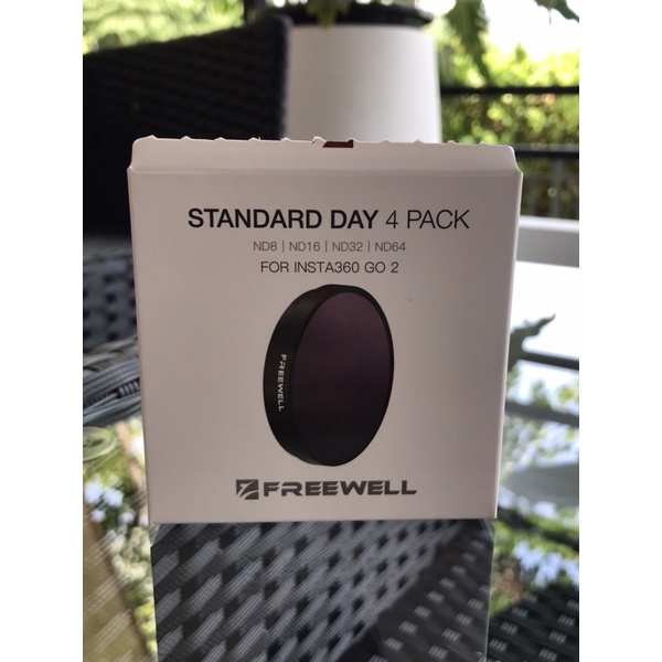 Freewell nd filters for insta360 Go 2 standard day 4 pack | ND8|ND16|ND32|ND64 (มือสอง) ใหม่กริป