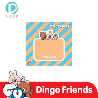 DINGO FRIENDS กระดาษโน๊ต #DG803