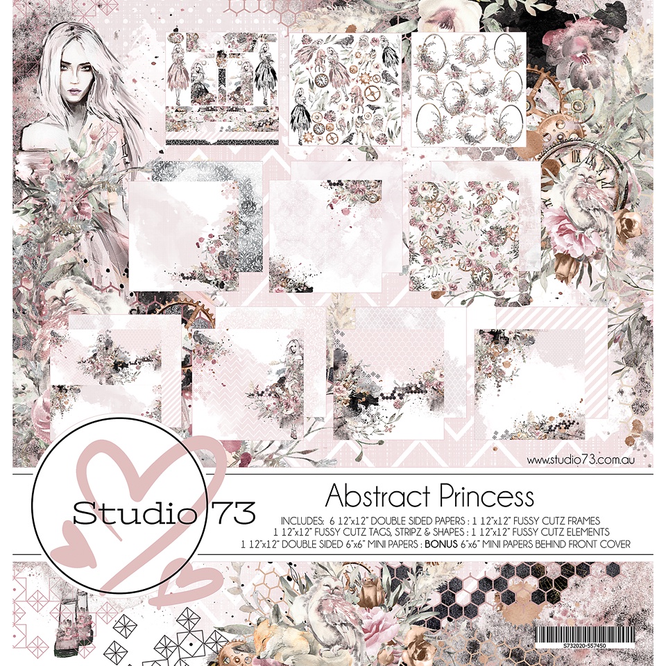 Studio 73 Abstract Princess 12"x12" Collection-Made in