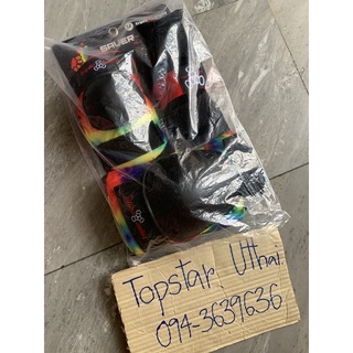 มือหนึ่งพร้อมส่ง! เซฟตี้แบรนด์TRIPLE EIGHT สีTieDye ไซร์M จากประเทศอเมริกา 1ชุดมี6ชิ้น(มือ, เข่า, ศอก)