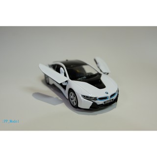 🚗 โมเดลรถเหล็ก BMW i8 🚗 โมเดลรถเหล็ก โมเดลรถ พร้อมส่ง