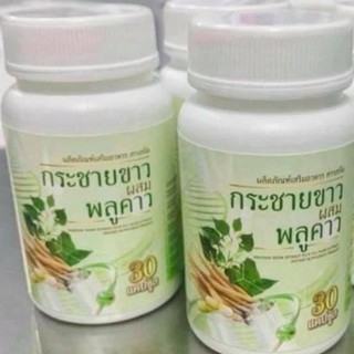 สินค้าพร้อมส่ง + ขายส่ง กระชายขาวสกัด 2 กระปุก สูตรเข้มข้นผสมสารสกัดพลูคาว สารสกัดกระชายขาวแท้ มี อ.ย. (ไม่ใช่แบบบดผง)