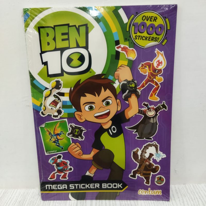 Ben หนังสือสติกเกอร์ 10 เมกะ เซนทรัม หนังสือเด็ก กิจกรรมเล่น montessori กิจกรรมวางของเล่น