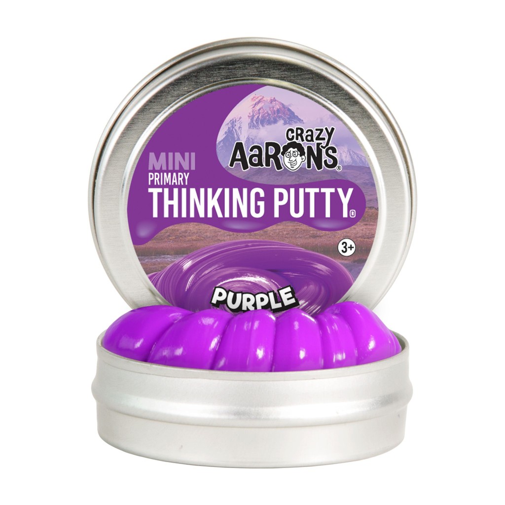 Crazy Aaron's Thinking Putty รุ่น PRIMARY - Purple  สีม่วง ขนาด 2 นิ้ว
