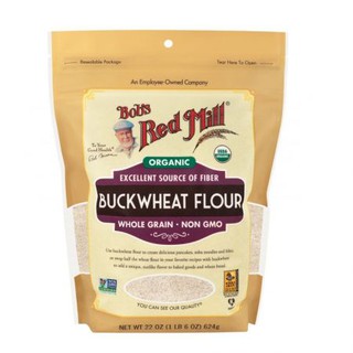 Brm Org แป้งบัควีท 22 ออนซ์Brm Org Buckwheat Flour 22 Oz