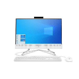 [พร้อมส่ง] All-In-One PC HP AIO 22-DF1027D มีคีบอร์ด เมาส์ พร้อมใช้งาน