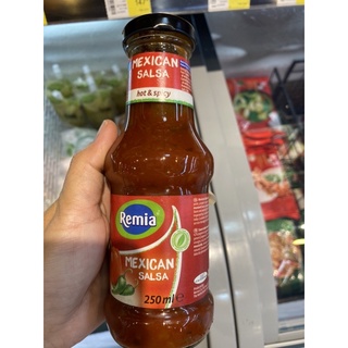 ซอสซัลซ่า ชนิดเผ็ด สไตล์แม็กซิกัน ตรา เรมิอา 250ml. Remia Mexican Salsa Sauce เม็กซิกัน ซัลซ่า ซอส