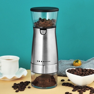 เครื่องบดกาแฟไฟฟ้าขนาดพกพา เครื่องบดกาแฟอัตโนมัติ ที่บดเมล็ดกาแฟ Electric Coffee Bean Grinder เครื่องบดเมล็ดกาแฟ