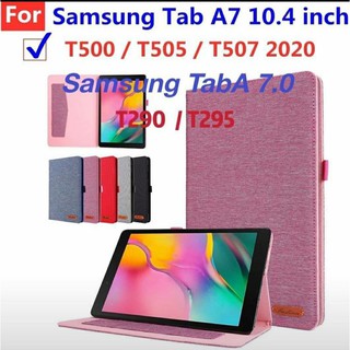 เคสฝาพับ Samsung Tab A7 10.4 T500/T505 Tab A 7.0 T290/T295 Tab A7Lite T220/T225