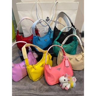 [สินค้าพร้อมส่ง]  Shop onlineกระเป๋าสะพายไหล่แฟชั่น พาด้า hobo mini ขนาด 7นิ้ว งานหนังดีมากๆๆ