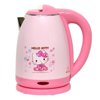 HELLO KITTY กาต้มน้ำไฟฟ้าไร้สาย 1.8 ลิตร รุ่น PCK-185 กาต้มน้ำ ไฟฟ้า ไร้สาย Oxygen อ๊อกซิเจน