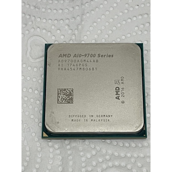 CPU AMD A10 9700 3.5mhz 4 cores 4 threads