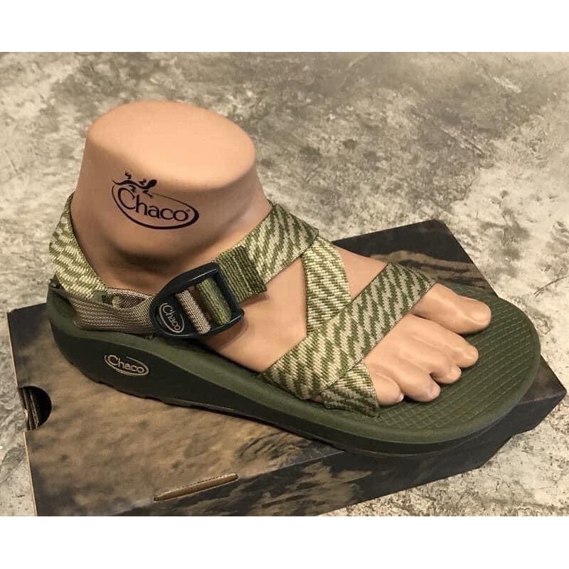 Chaco Zcloud static khaki men ของแท้