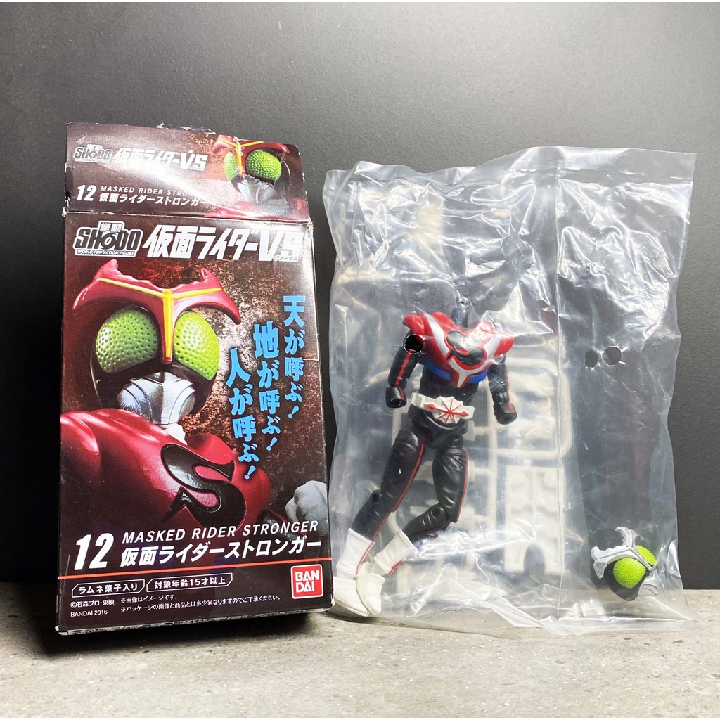 Shodo VS มดแดง kamen rider masked rider มาสค์ไรเดอร์ V7 STRONGER CHARGEUP ใหม่ กล่องไม่สวย SHODOVS