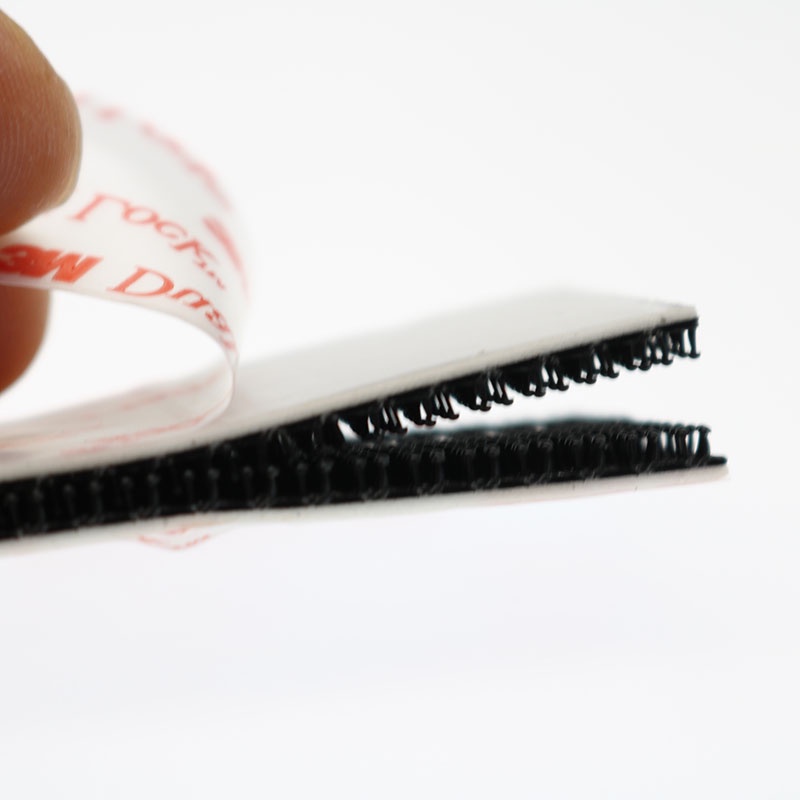 6 ชิ้น/เซ็ต, 3M Double Lock สีดํา VHB เห็ดเข็มขัดหัวเข็มขัด Wave Lock พลาสติกคงที่อุตสาหกรรมแน่นขนาดที่แตกต่างกัน - รูปที่ 2